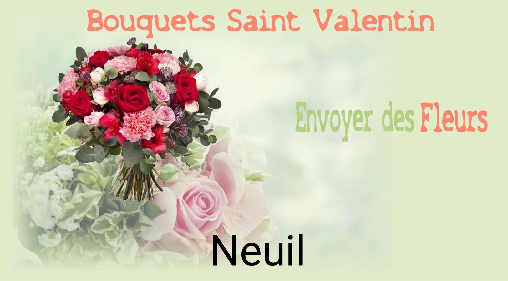 Roses de Saint-Valentin livrées à Neuil